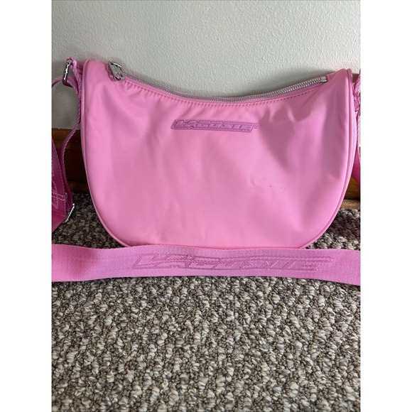 Pink Lacoste Nylon Moon bag , Over The Shoulder - Picture 7 of 7